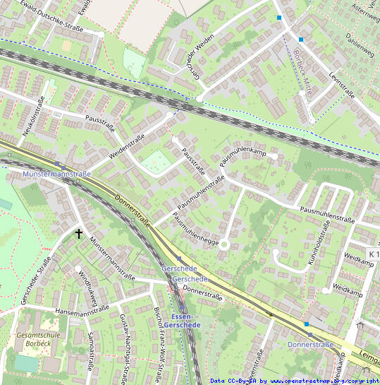 Etagenwohnung Essen Gerschede - 2 Zimmer, 51 m&sup2;, 306&euro; | Angebot:26247282