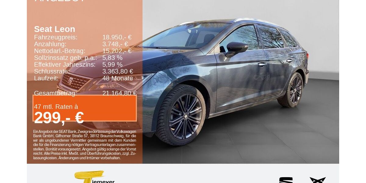 Seat Leon 69.956 km 18.950 &euro; Gelsenkirchen OT Beckhausen 45899