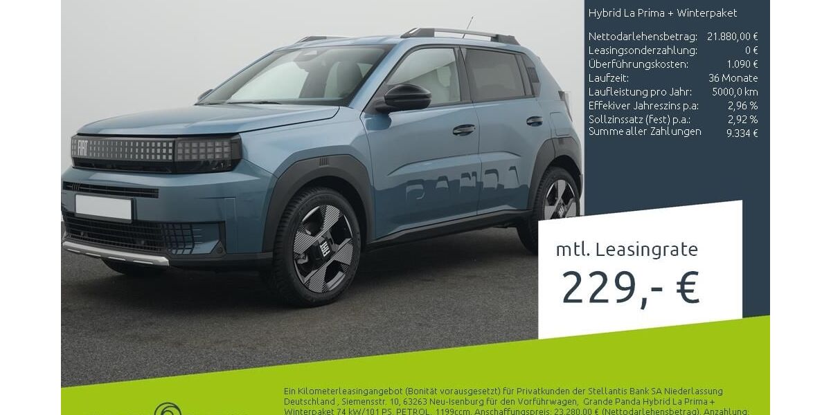 Fiat Grande Panda 3.003 km 21.880 &euro; Dülmen 48249