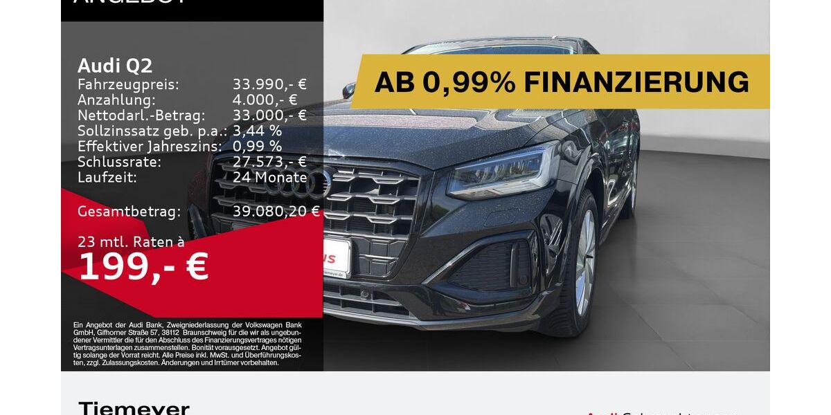 Audi Q2 33.149 km 30.990 &euro; Dorsten 46284