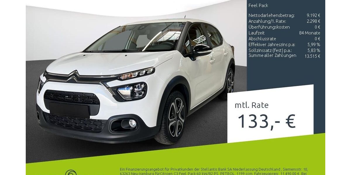 Citroen C3 22.989 km 11.989 &euro; Dülmen 48249