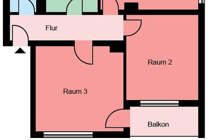 Wohnung Castrop-Rauxel Deinighausen - 3 Zimmer, 60 m&sup2;, 449&euro; | Angebot:26666200
