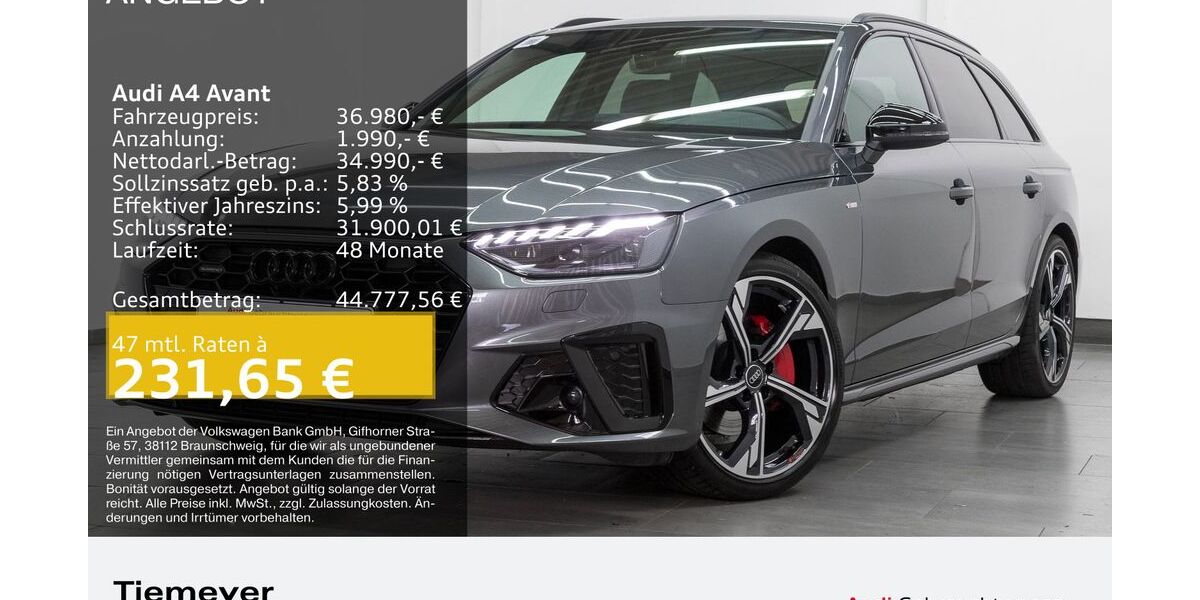 Audi A4 16.931 km 36.480 &euro; Oberhausen 46047