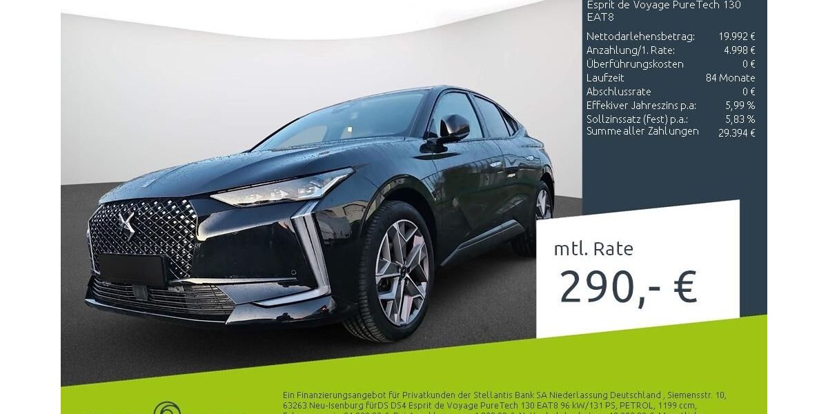 DS Automobiles DS4 27.642 km 24.990 &euro; Dülmen 48249