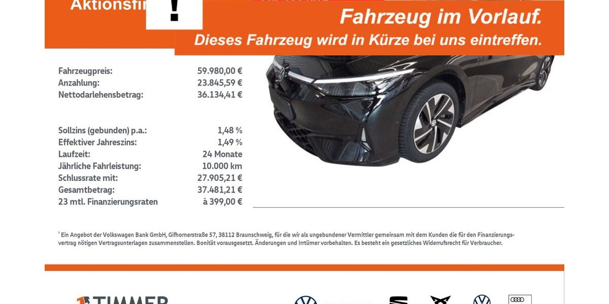 VW ID.7 21.253 km 59.980 &euro; Dülmen 48249