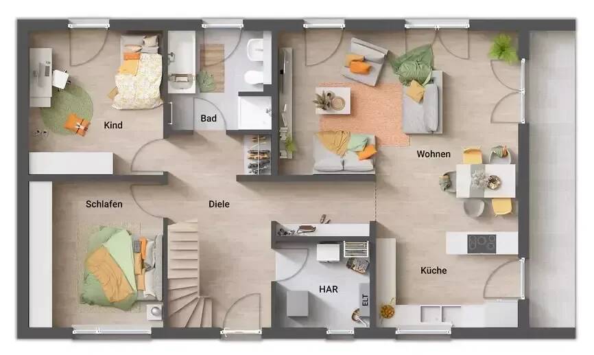 Bungalow Oer-Erkenschwick Klein-Erkenschwick - 3 Zimmer, 100 m&sup2;, 320.720&euro; | Angebot:25674151