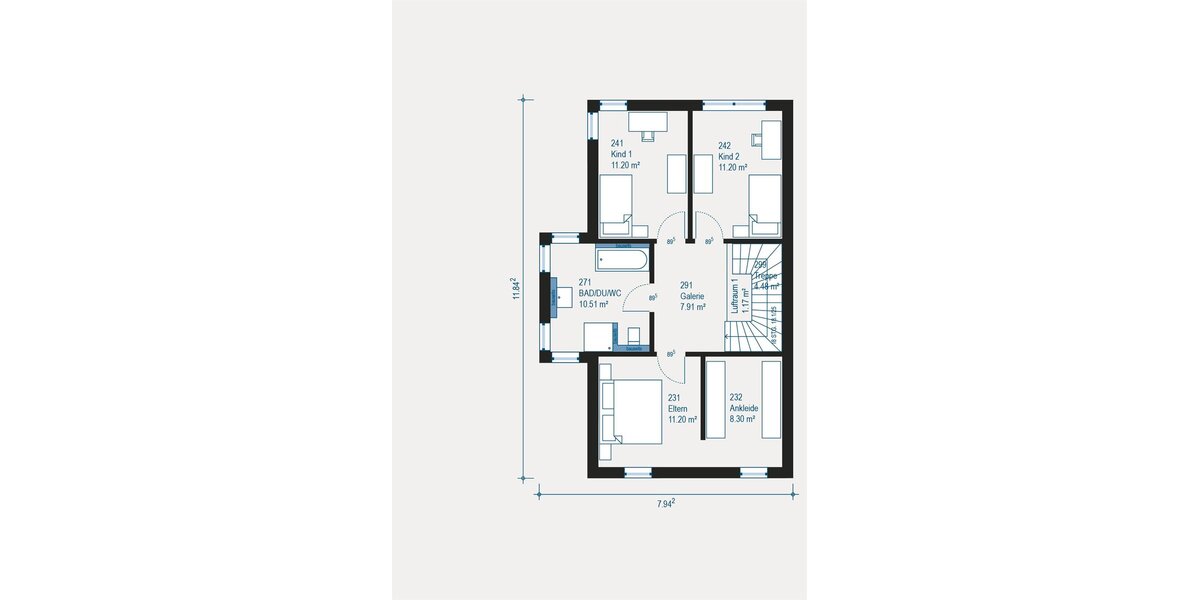 Individuell geplante Doppelhaushälfte in Wuppertal - Ihr neues Zuhause mit Komfort und Flexibilität - Doppelhaushälfte Essen Stadtbezirk II | Angebot:27493164
