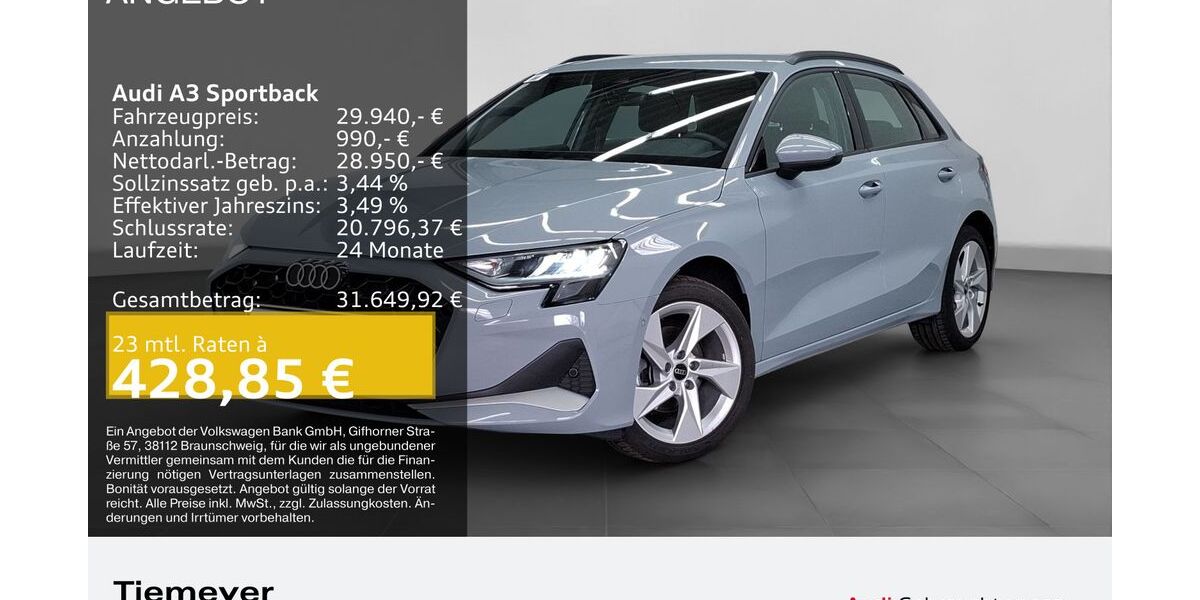 Audi A3 40.417 km 29.220 &euro; Bochum 44809