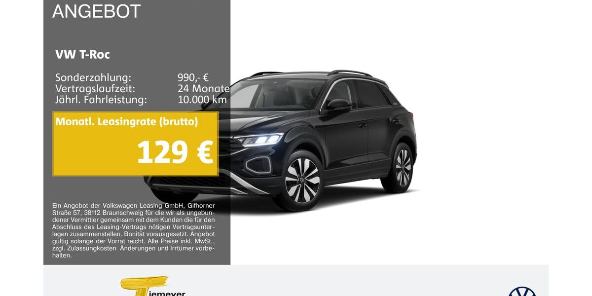 VW T-Roc 24.946 km 21.890 &euro; Herne 44653