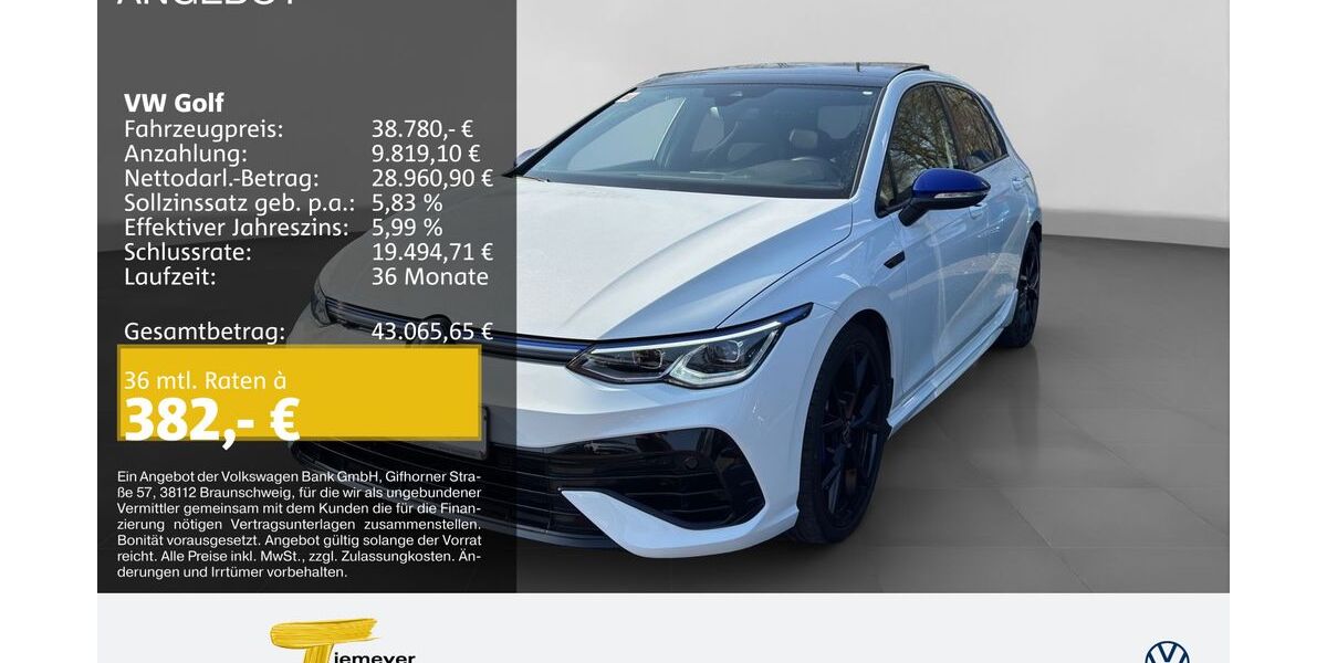 VW Golf 53.547 km 38.780 &euro; Recklinghausen 45663