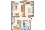 Erdgeschoßwohnung Gelsenkirchen Resse - 3.5 Zimmer, 65 m&sup2;, 499&euro; | Angebot:26652161