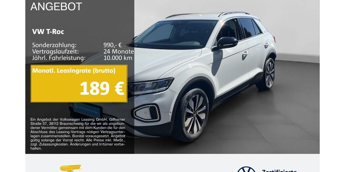 VW T-Roc 24.528 km 22.290 &euro; Gelsenkirchen 45888