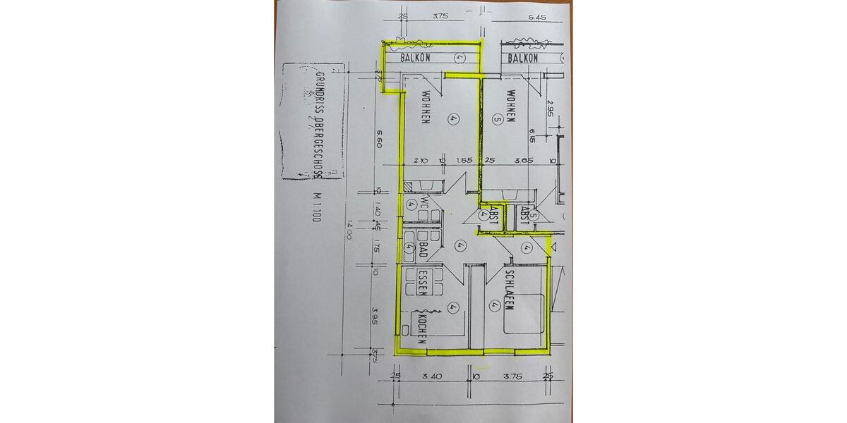 Etagenwohnung Dortmund Hombruch - 2 Zimmer, 70 m&sup2;, 630&euro; | Angebot:25957375