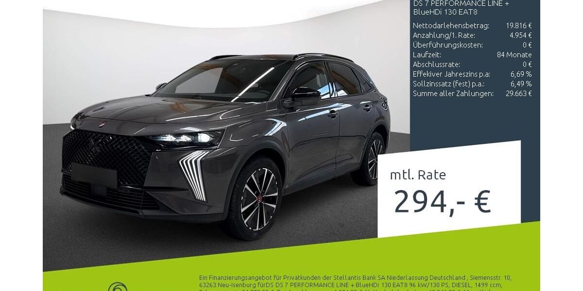 DS Automobiles DS7 (Crossback) 33.135 km 24.770 &euro; Dülmen 48249