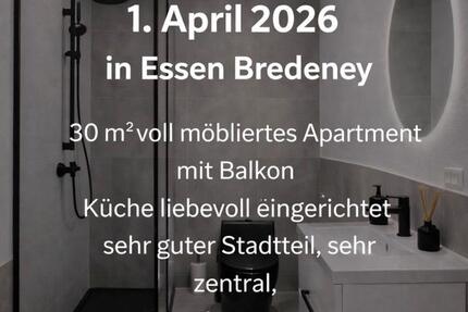 Wohnung Essen Stadtbezirk IX - 1 Zimmer, 30 m&sup2;, 900&euro; | Angebot:25355109
