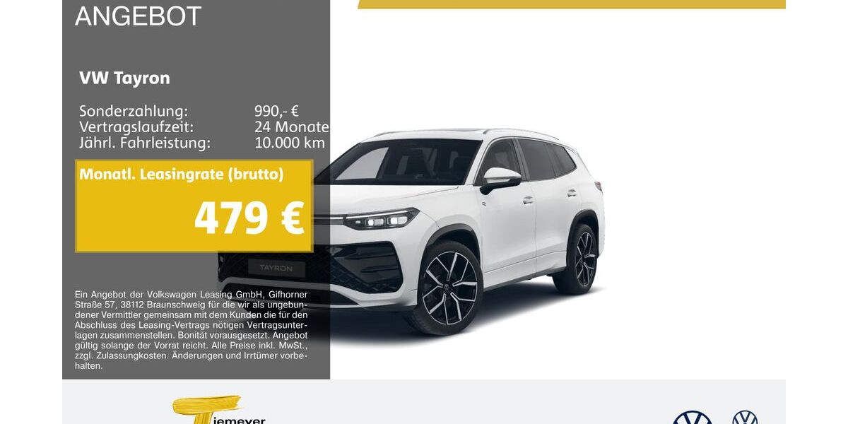 VW Tayron 5.775 km 52.440 &euro; Castrop-Rauxel 44575