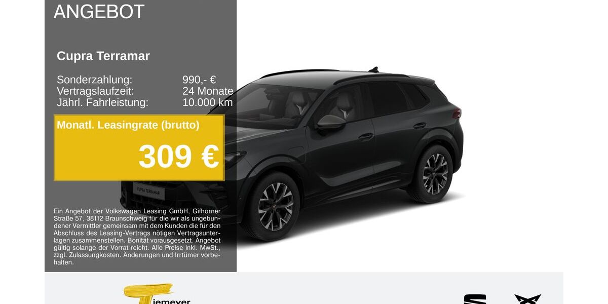 Cupra Terramar 23.374 km 37.880 &euro; Bochum 44809