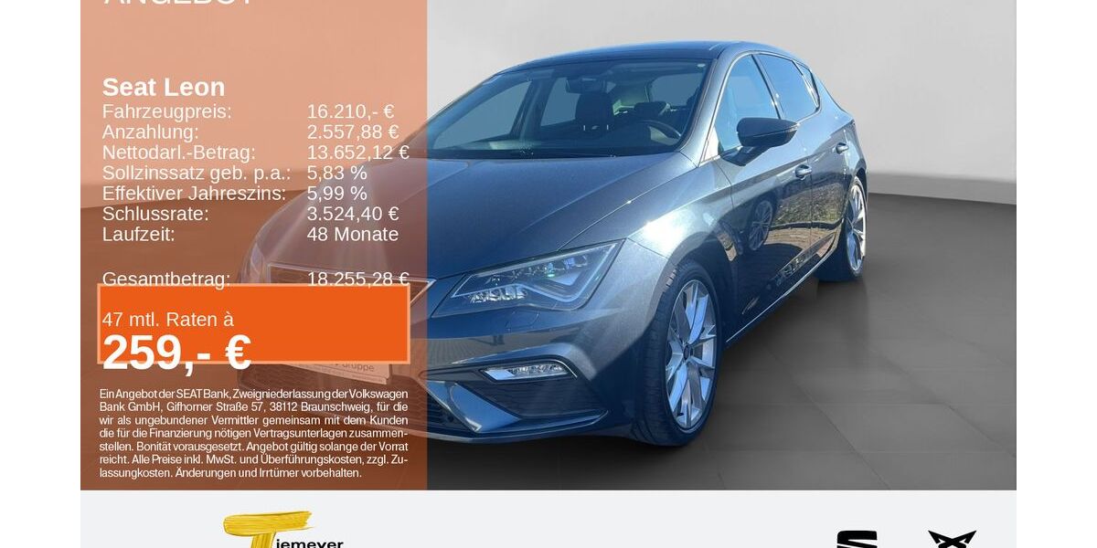 Seat Leon 109.472 km 14.910 &euro; Recklinghausen 45663