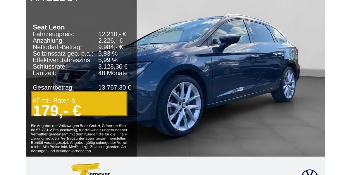 Seat Leon 86.280 km 11.220 &euro; Bochum 44892