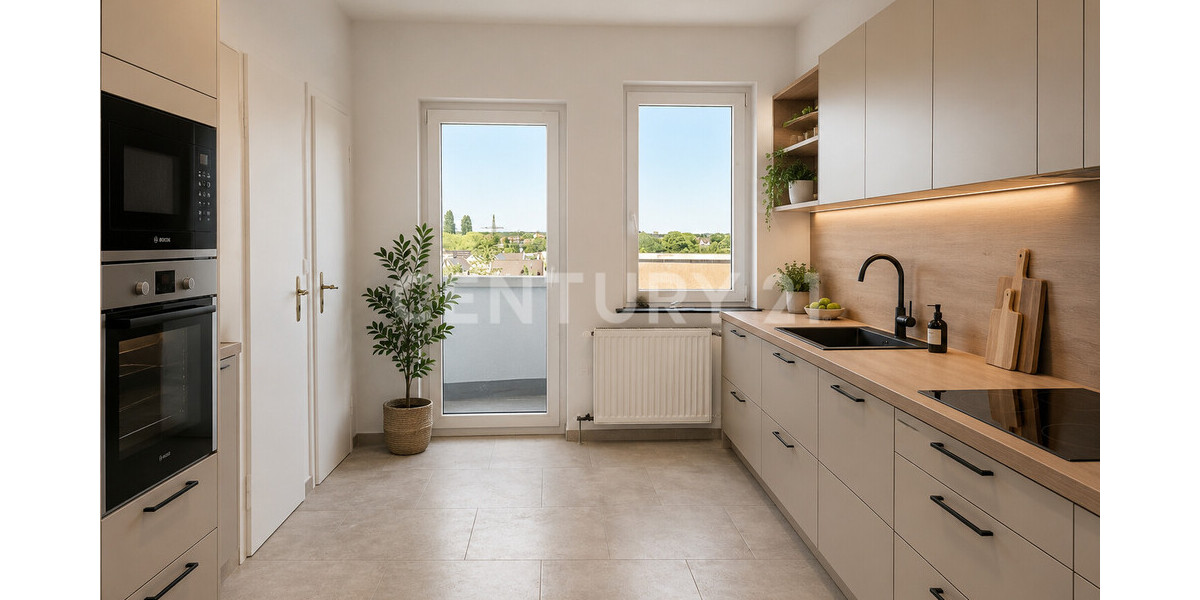 Frisch sanierte 4-Zimmer-Wohnung mit Balkon im beliebten Dortmunder Kaiserviertel - Etagenwohnung Dortmund | Angebot:26738720