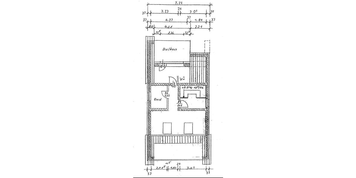 Dachgeschoßwohnung Oberhausen Alstaden - 1.5 Zimmer, 40 m&sup2;, 395&euro; | Angebot:26686693