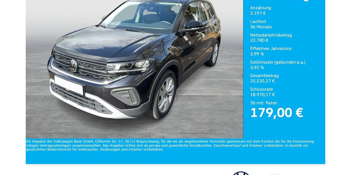 VW T-Cross 14.569 km 24.977 &euro; Dortmund 44379
