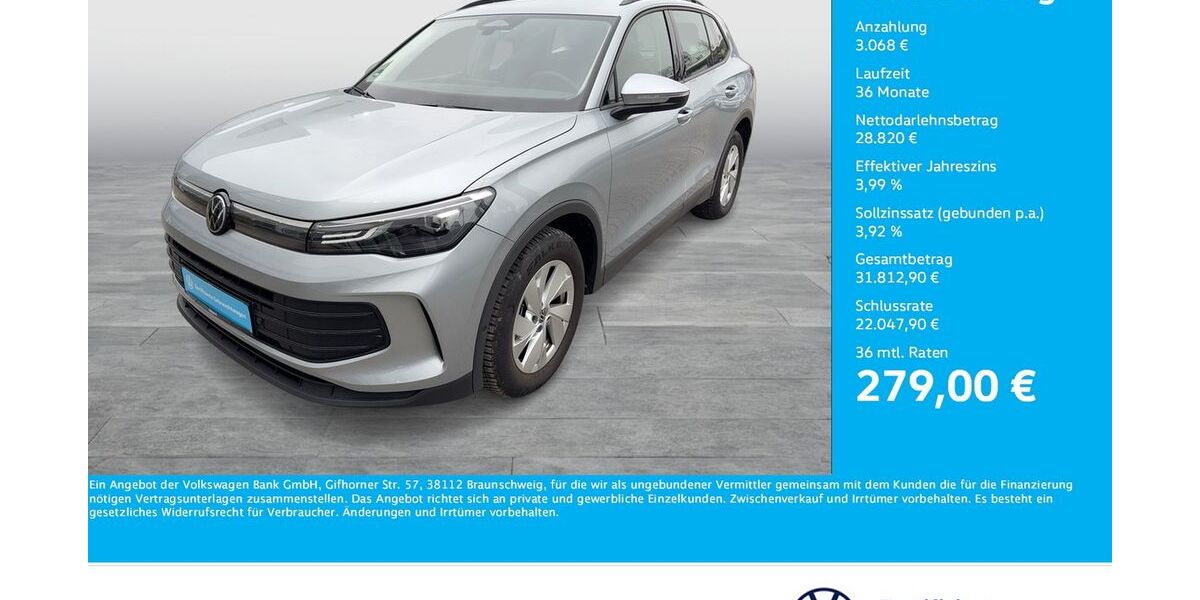 VW Tiguan 15.313 km 31.888 &euro; Dortmund 44141