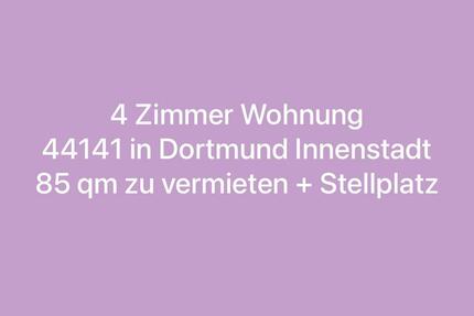 Wohnung Dortmund Gartenstadt - 4 Zimmer, 85 m&sup2;, 820&euro; | Angebot:25895239