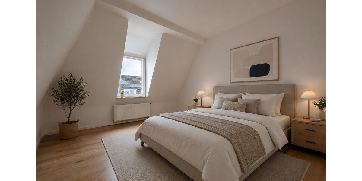 Dachgeschoßwohnung Essen Frillendorf - 2.5 Zimmer, 62 m&sup2;, 650&euro; | Angebot:26619381