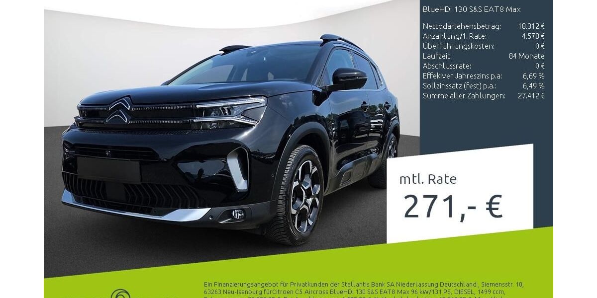 Citroen C5 Aircross 48.713 km 22.444 &euro; Dülmen 48249