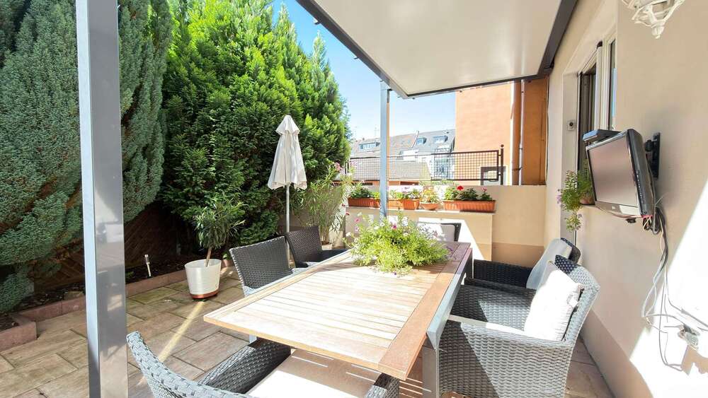 Modernes Wohnen in Essen-Frohnhausen – kernsanierte 3,5-Zimmer-Wohnung mit Terrasse & Garten - Erdgeschoßwohnung Essen Stadtbezirk III | Angebot:27733038