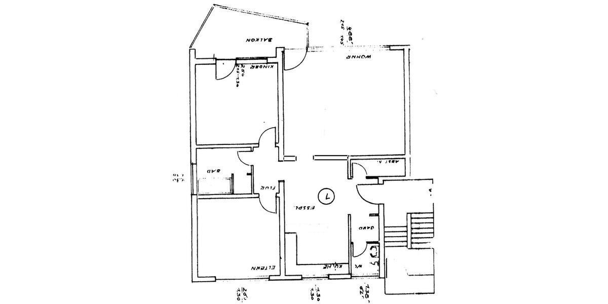 Erdgeschoßwohnung Gladbeck - 3 Zimmer, 101 m&sup2;, 990&euro; | Angebot:26033917