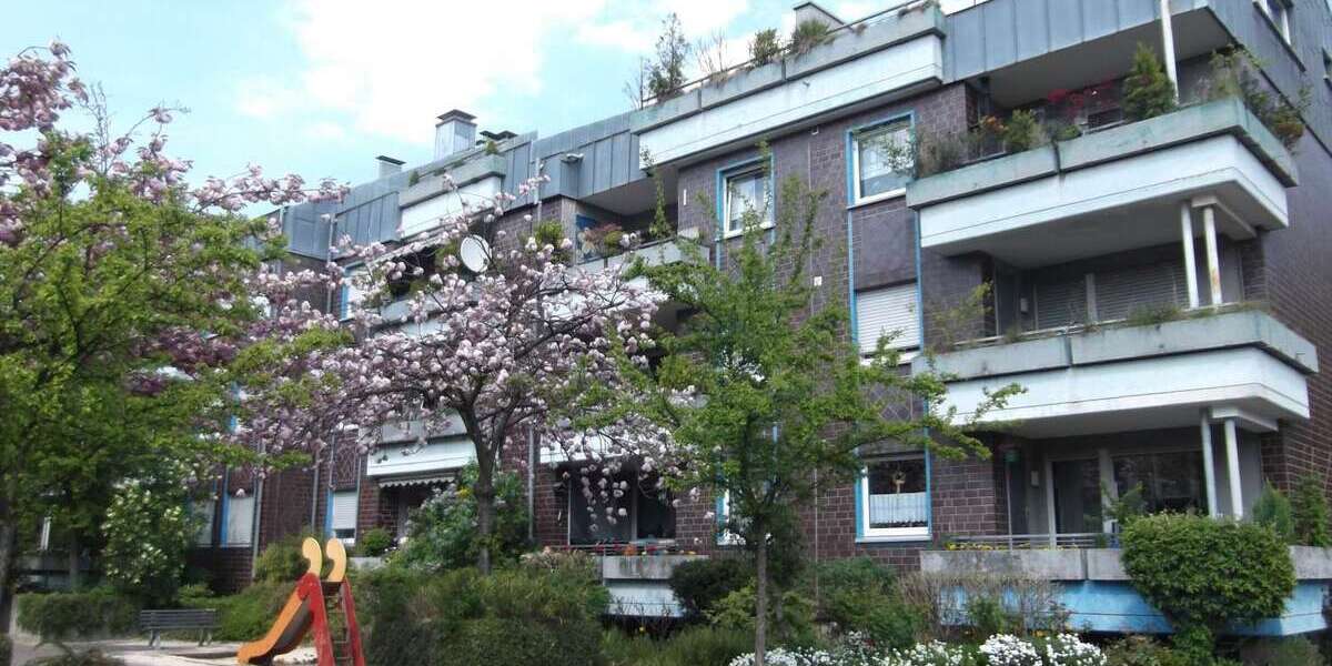 Etagenwohnung Gladbeck Mitte I (West) - 2 Zimmer, 53 m&sup2;, 296&euro; | Angebot:27096267