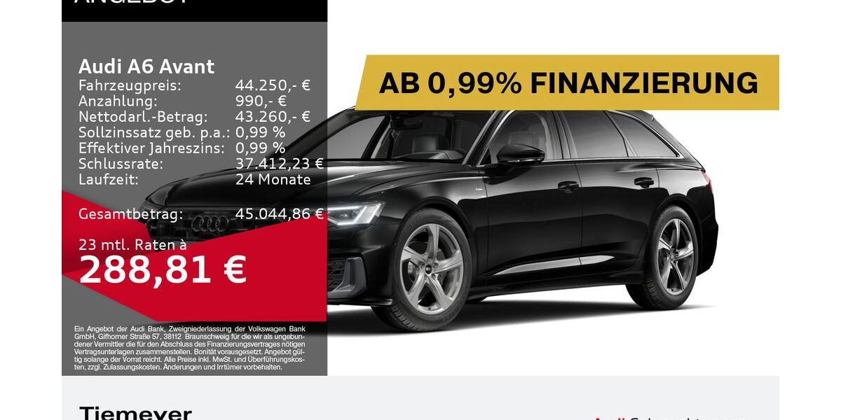 Audi A6 24.833 km 43.250 &euro; Bochum 44809
