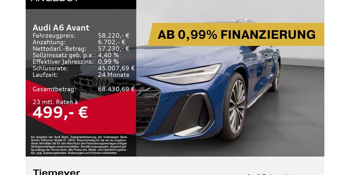 Audi A6 17.220 km 55.940 &euro; Dorsten 46284