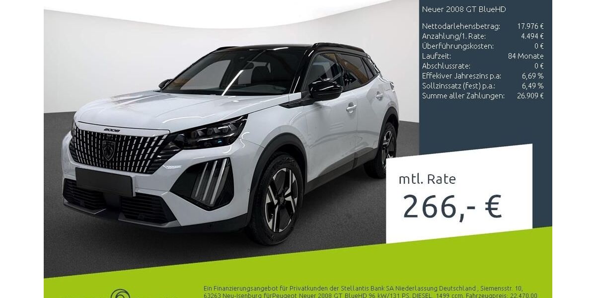 Peugeot 2008 26.659 km 22.549 &euro; Dülmen 48249