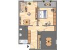 Etagenwohnung Velbert Velbert-Mitte - 2 Zimmer, 73 m&sup2;, 539&euro; | Angebot:26672548