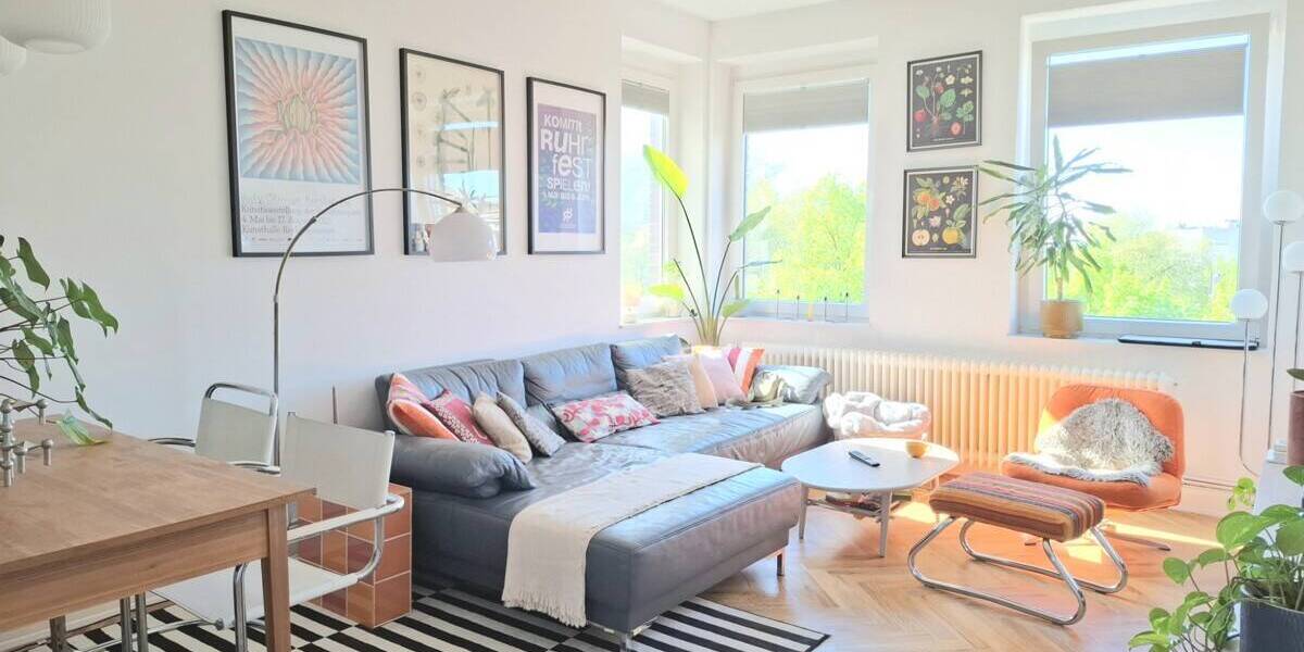 Recklinghausen-Zentrum! Helle Mietwohnung in unmittelbarer Nähe zum Bahnhof und zur Innenstadt! - Etagenwohnung Recklinghausen Stadtmitte | Angebot:26632413