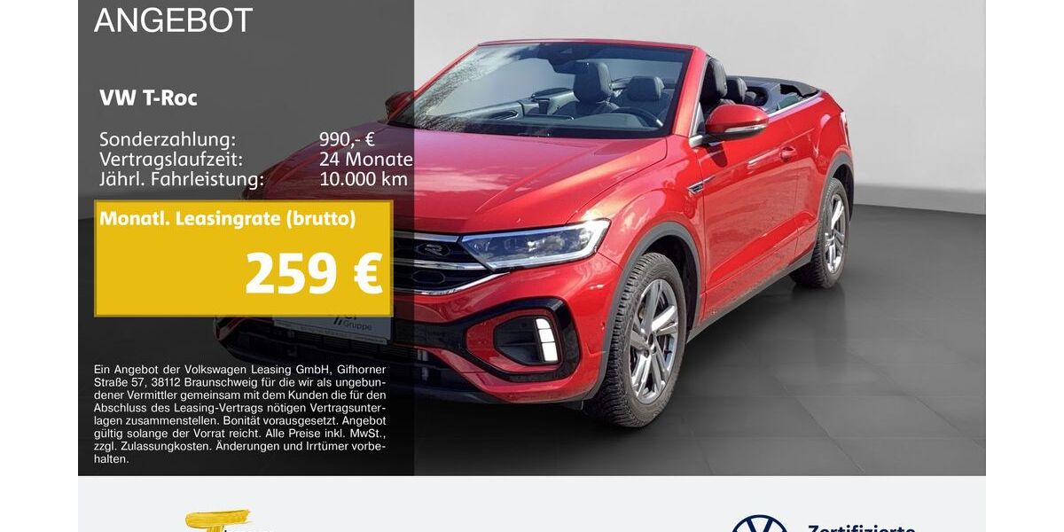 VW T-Roc 18.943 km 29.980 &euro; Gelsenkirchen 45894