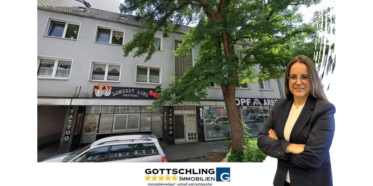 Dachgeschoßwohnung Essen Stadtbezirk VII - 3 Zimmer, 62 m&sup2;, 498&euro; | Angebot:25179792