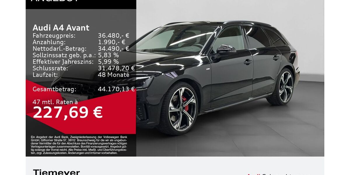Audi A4 24.697 km 35.980 &euro; Dorsten 46284