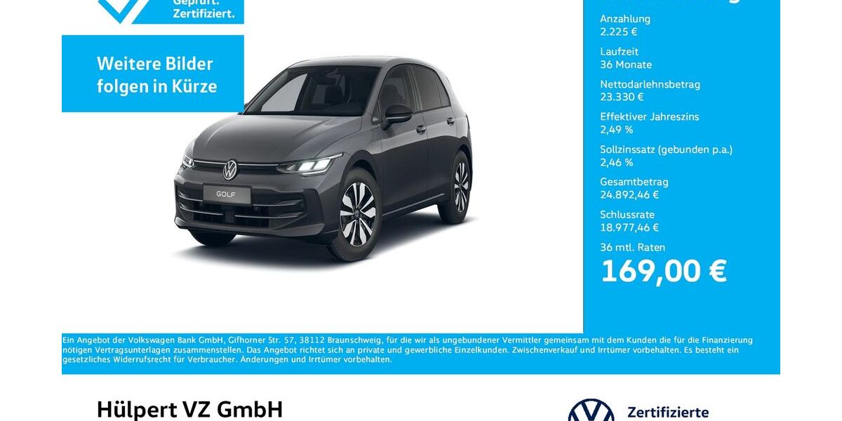 VW Golf 10.237 km 25.555 &euro; Dortmund 44379