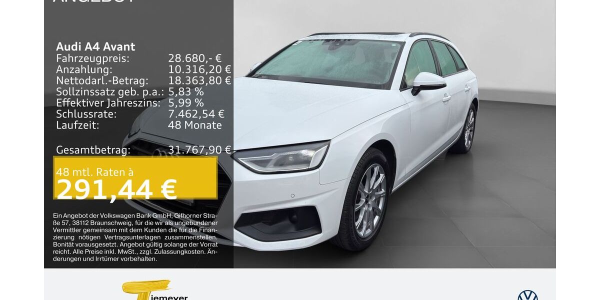 Audi A4 43.000 km 25.980 &euro; Recklinghausen 45663