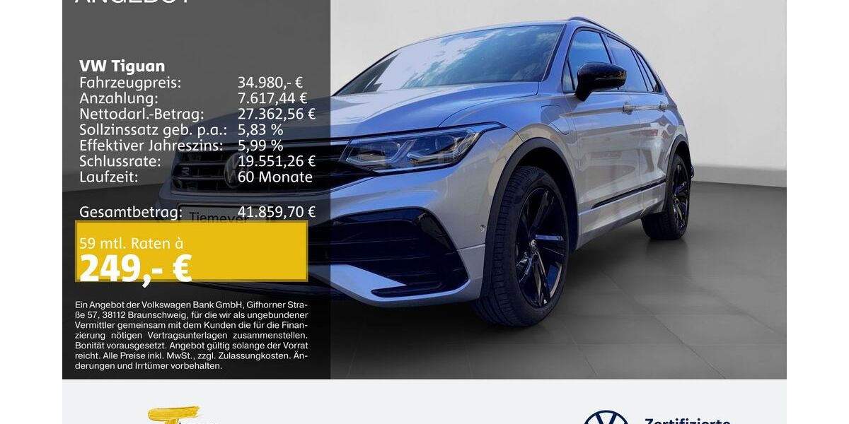 VW Tiguan 13.555 km 34.980 &euro; Herne 44653