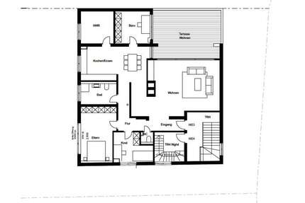 Wohnung Herten / Westerholt Westerholt - 4 Zimmer, 150 m&sup2;, 1.550&euro; | Angebot:23027470
