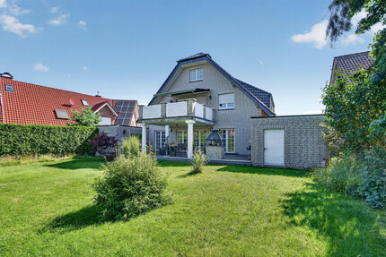 Wohnen wie im eigenen Haus – Große Erdgeschosswohnung mit Traumgarten und Garage im Zweiparteienhaus - Wohnung Olfen Olfen | Angebot:27644367