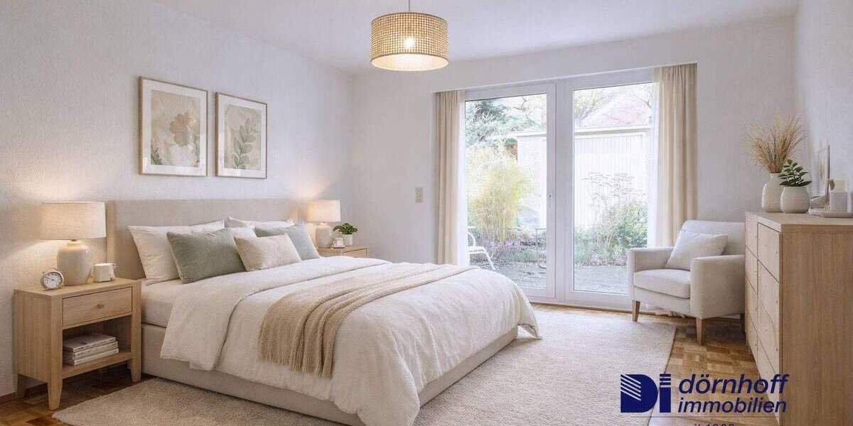 Etagenwohnung Dortmund Kirchhörde - 3 Zimmer, 115 m&sup2;, 1.100&euro; | Angebot:25665919