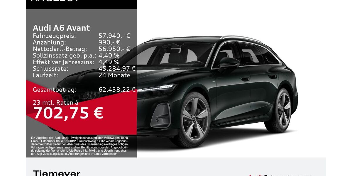 Audi A6 17.082 km 56.840 &euro; Bochum 44809