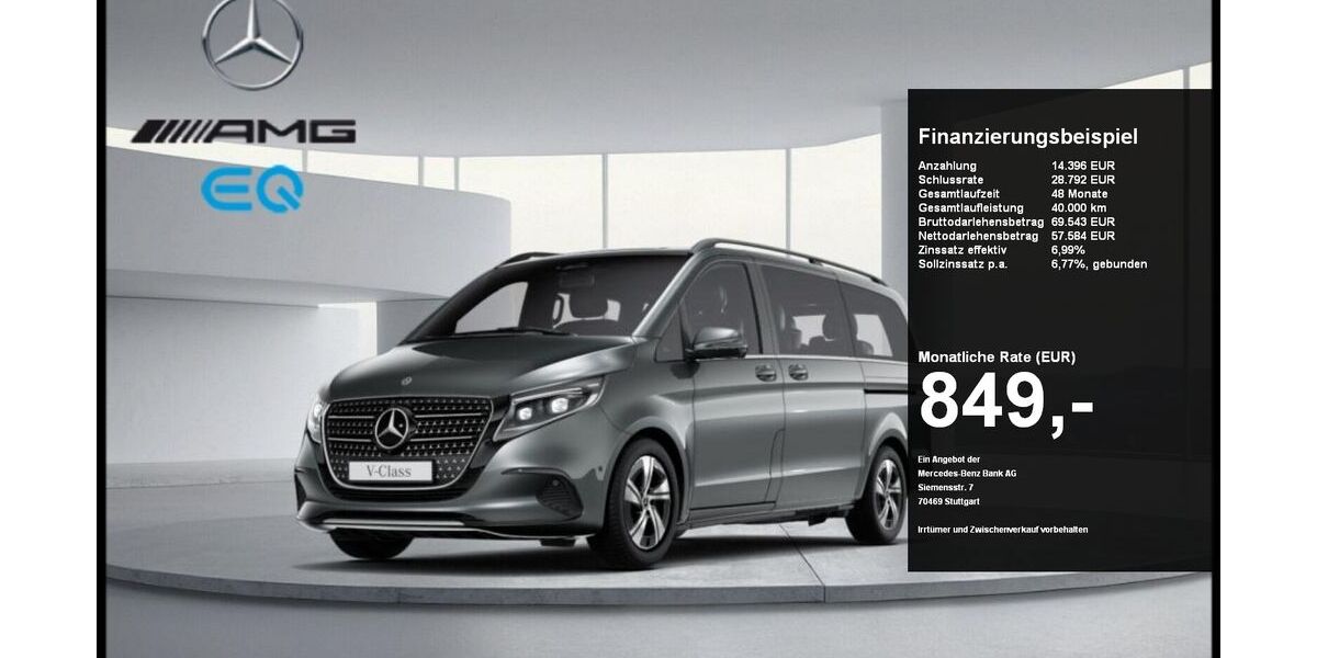 Mercedes-Benz V 250 9.777 km 71.380 &euro; Dortmund 44139