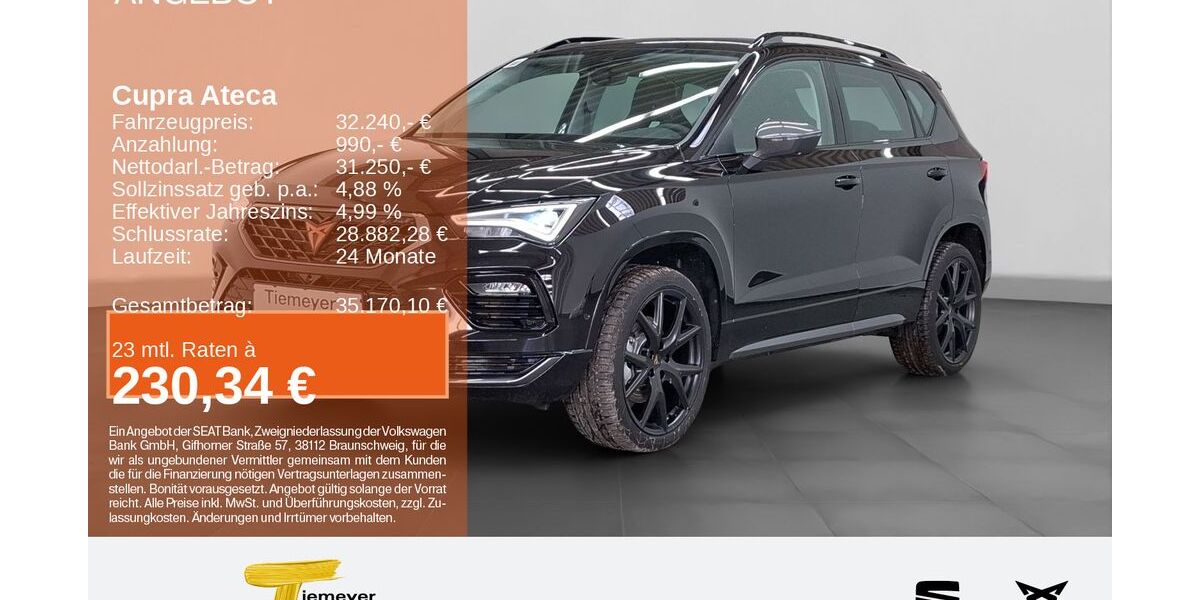 Cupra Ateca 1.500 km 30.780 &euro; Bochum 44809